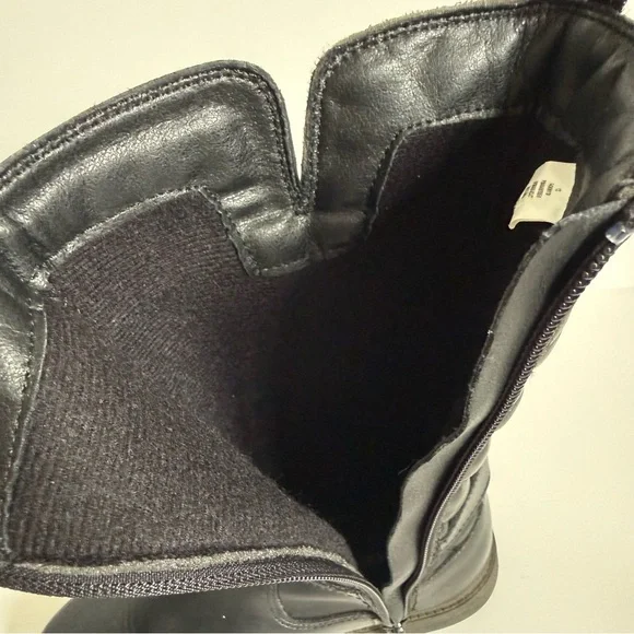 Girls Black Riding Boots - Picture 7 of 9